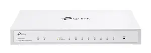TP-Link Festa FS308G Managed L2/L2+ Gigabit Ethernet komutators ar 8 RJ-45 portiem un Power over Ethernet baltā krāsā