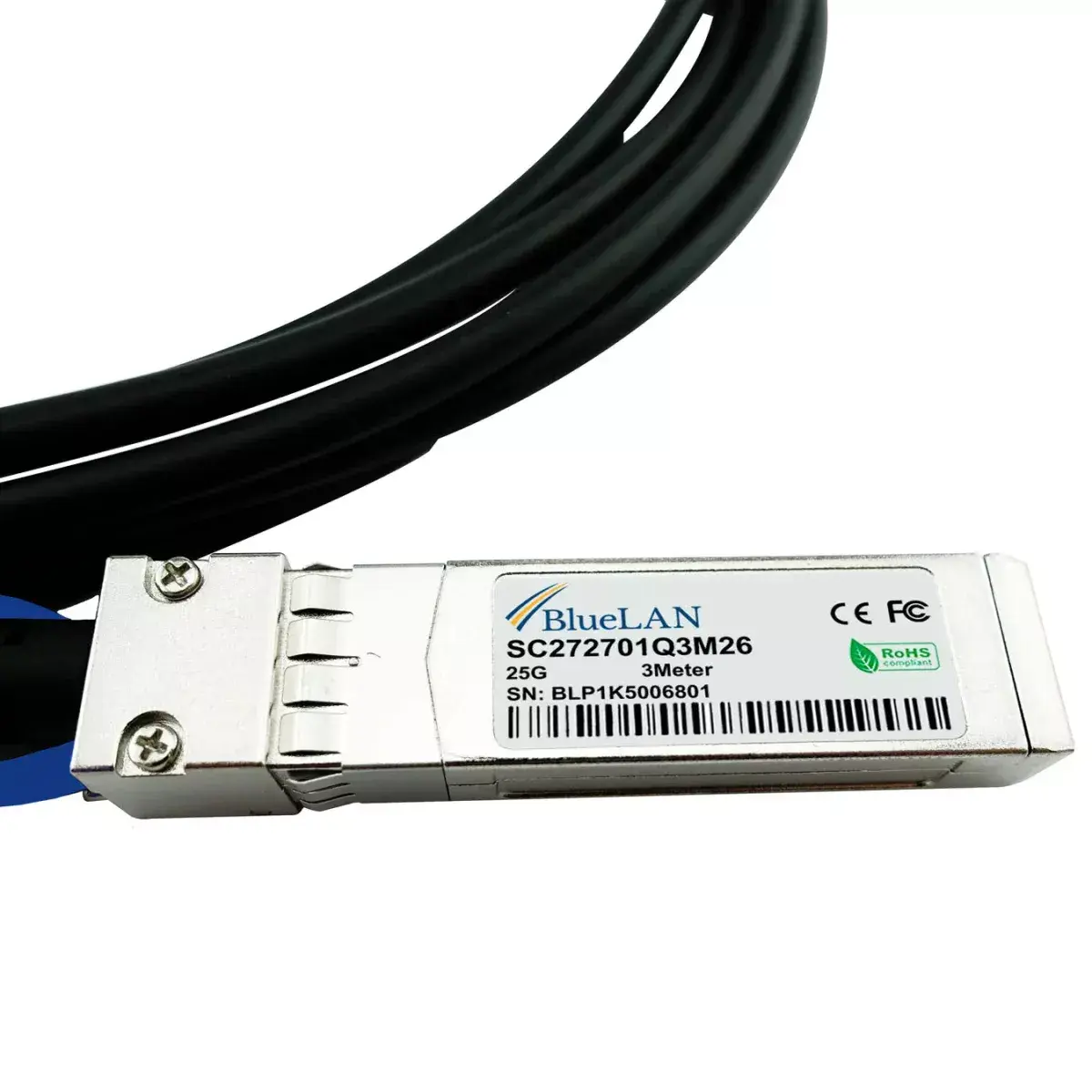 DAC кабель BlueOptics SFP-25G-CU5M-BL Photo 2