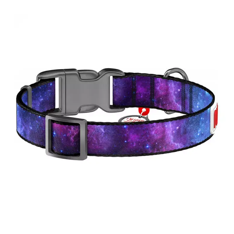 Waudog NASA21 нейлоновый ошейник M Photo 3