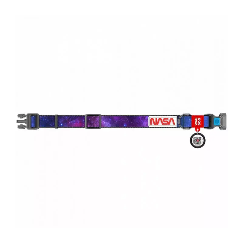 Waudog NASA21 нейлоновый ошейник M Photo 4