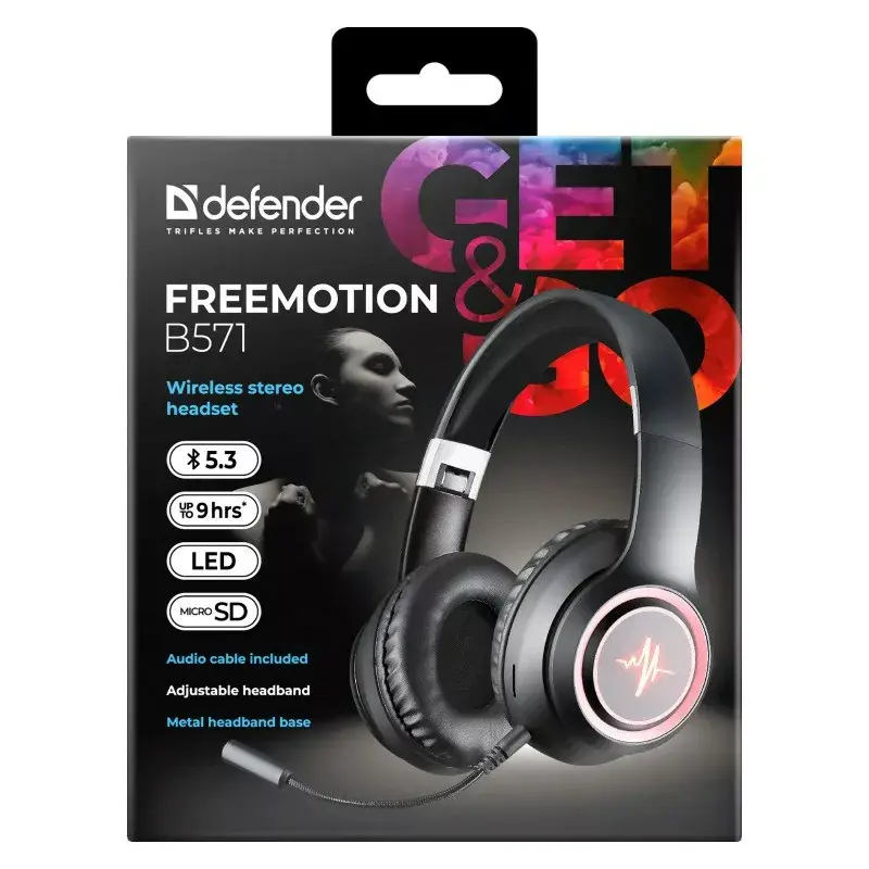 DEFENDER Freemotion B571 Bluetooth headphones Photo 9