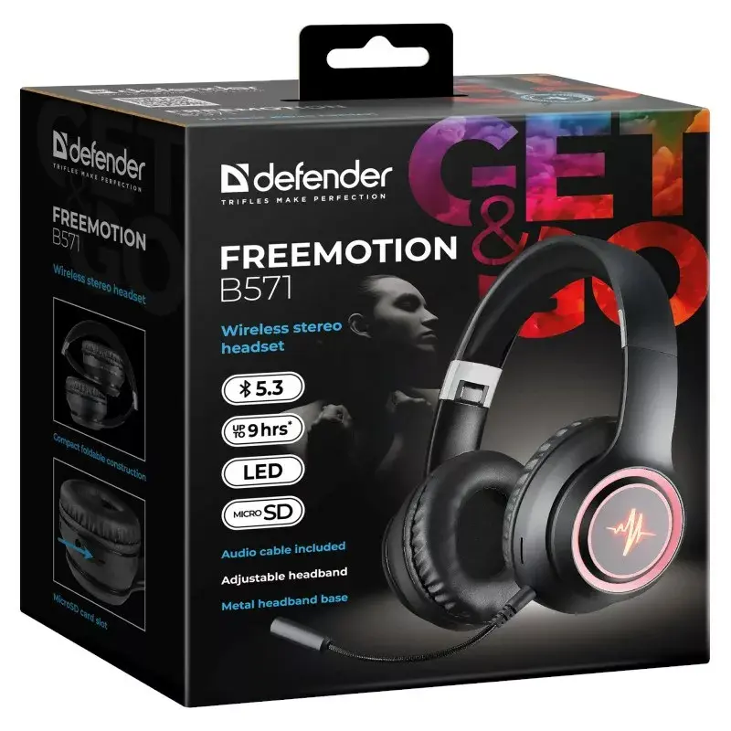 DEFENDER Freemotion B571 Bluetooth headphones Photo 10
