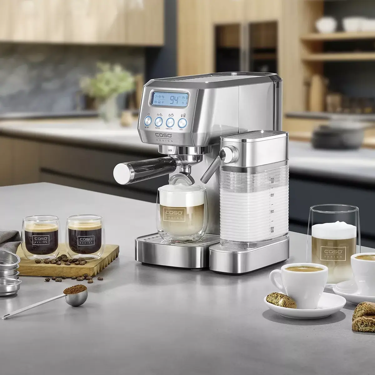 Kafijas automāts Caso 1350 W Espresso Gourmet Latte Photo 11