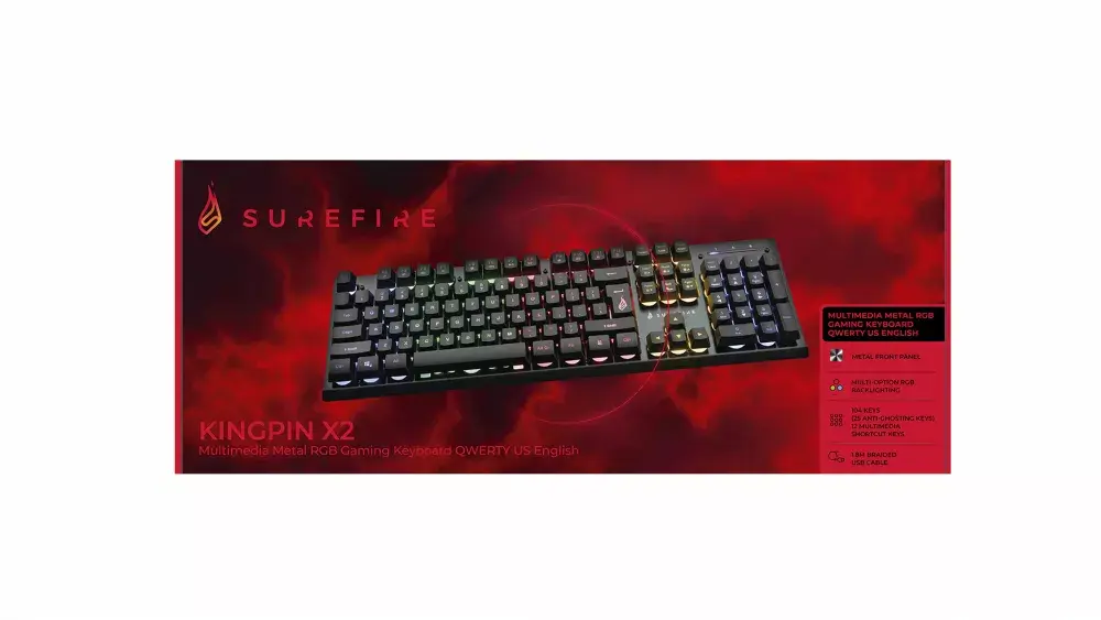 Игровая клавиатура SUREFIRE KingPin X2 Photo 2
