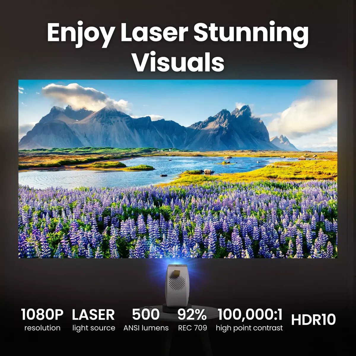 Projektors BenQ GV50 500 ANSI lūmeni DLP 1080p Photo 12