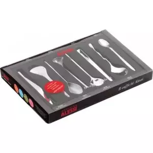 Coffee spoon Alessi Il caffè Stainless steel 8 pc(s) MSPOONSET