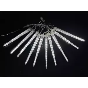 CHRISTMAS_TO XYIP-7ELED-240C- LED lāsteku virtene ar 240 diodēm, auksti baltu gaismu, IP44 aizsardzību svētku dekorēšanai