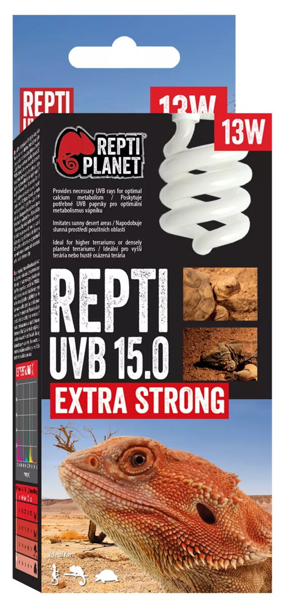 Repti Planet siltuma lampa 13 W