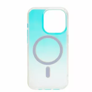 Magnetic Transparent Gradient Case connect for Apple iPhone 15 Pro Max