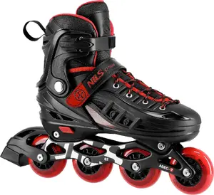 Inline Skates Nils Extreme NA18811A Cypher Red Size M (34–38) Adjustable Fit
