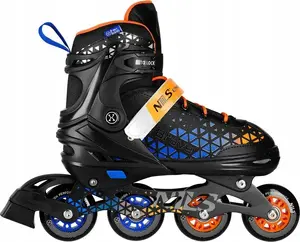 Inline Skates Nils Extreme NH18190A Brave Size M/L 39-43 Blue-Orange