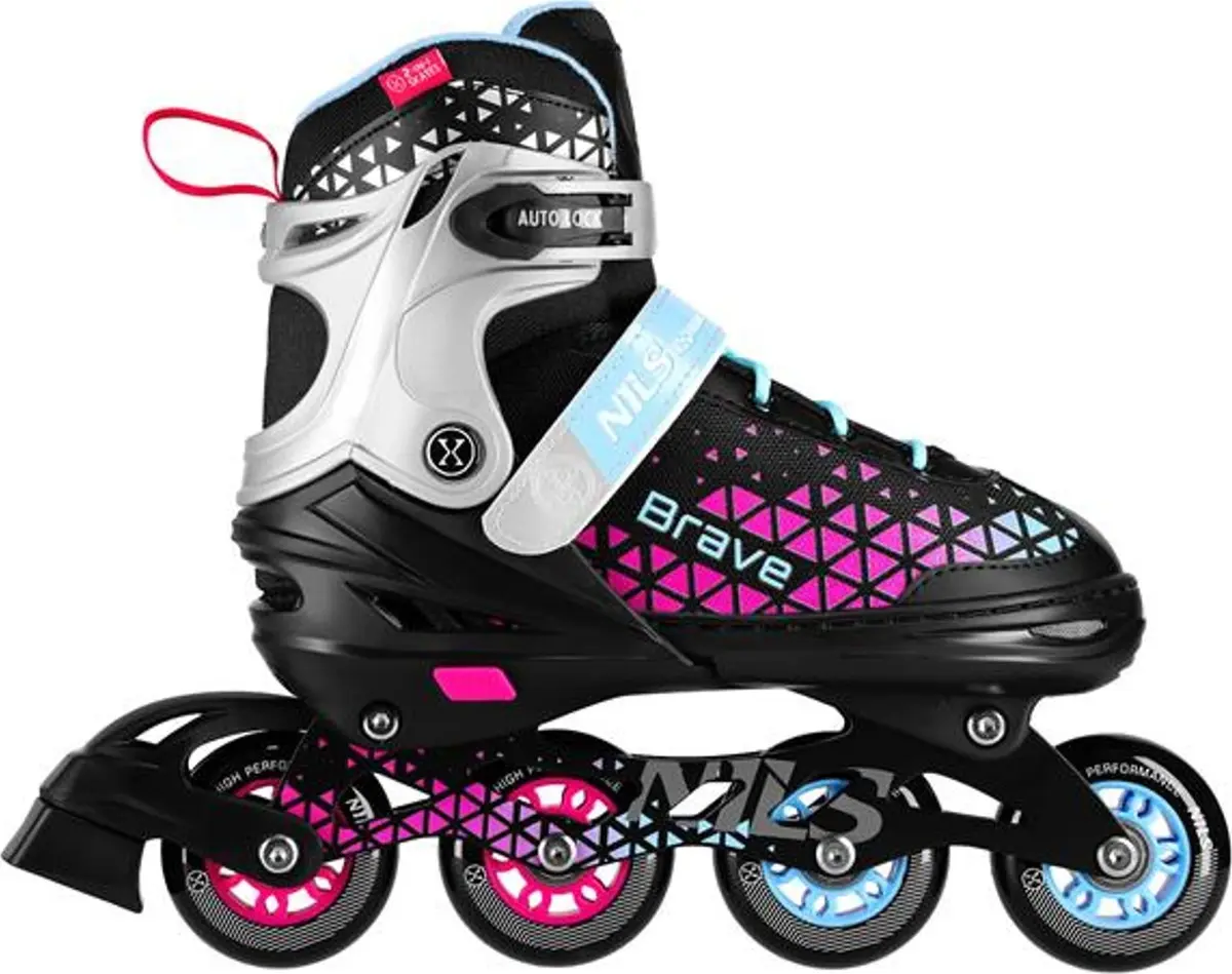 Skrituļslidas Nils Extreme NH18190A Brave 4in1