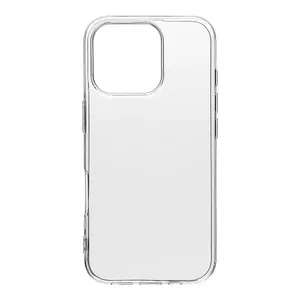Силиконовый TPU чехол Obal:Me для Apple iPhone 16 Pro прозрачный