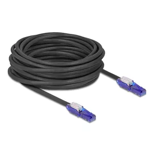 Сетевой кабель DeLOCK 80931 RJ-45 Cat6 10 м Черный Фиолетовый