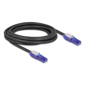 Сетевой кабель DeLOCK 80928 RJ-45 Cat6 3 м Черный Фиолетовый