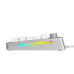 Mehāniskā tastatūra GLORIOUS GMMK 3 PRO 75% vadu, sudraba, US izkārtojums