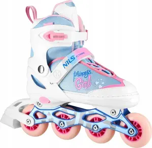 Inline skates Nils Extreme NA18168A Princess White, size M S (31–34)