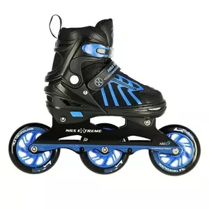 NA18812 AND THE DARK BLUE SIZE M. S (29-33) NILS EXTREME INLINE SKATES