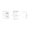 WHIRLPOOL WQ9 U3L EF side-by-side ledusskapis Photo 7