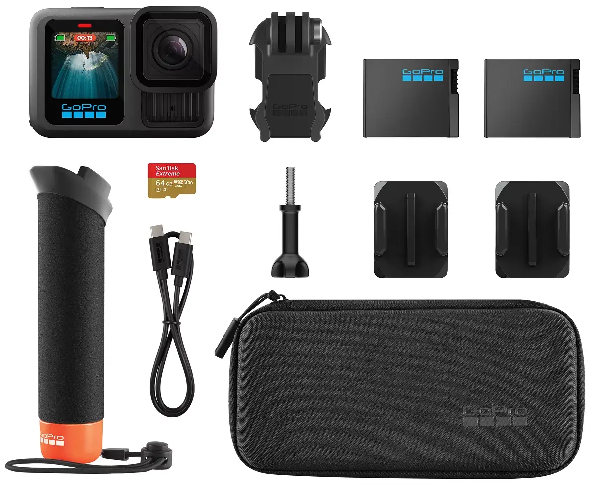 Darbības kamera GoPro HERO13 Black Bundle 5.3K 27.6MP 240fps Photo 2