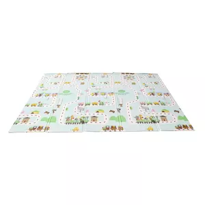 Folding Baby Play Mat NENURODYTA_V HF089F/093F — Portable padded mat with animal prints