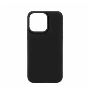 Чехол Soft Touch Silicone connect для Apple iPhone 15 Pro Max — чёрный