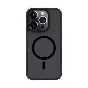Гибридный защитный чехол для iPhone 14 Pro Max, connect — магнитный PC + TPU, чёрный
