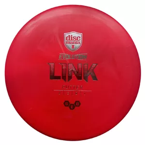 Discgolf DISCMANIA Putters GEO LINK Evolution sarkans 2/3/0/1