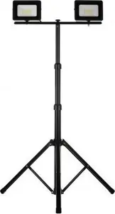 Schmith SL-S02 LED Floodlight with Tripod, 2x30W, 2x2350lm, 6400K, IP65