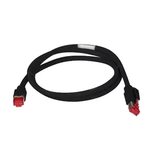 Сетевой кабель EFB Elektronik K0700SW.1 RJ-45 Cat6a 1 м Черный