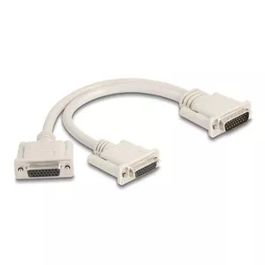 DeLOCK 67171 Serial Cable Beige 0.3 m DB-26 2 x DB-26