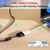 Unitek HDMI uz VGA adapters Y-6333C01 Photo 3