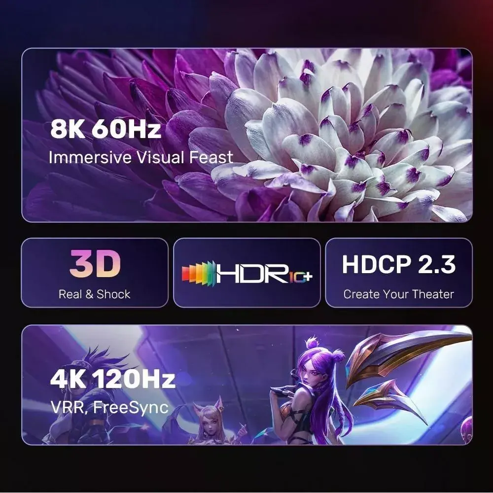 DisplayPort uz HDMI kabelis Unitek V1610A01 Photo 3