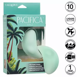 Massager CALEXOTICS Pacifica Bali D-241416 10 functions, aqua finish