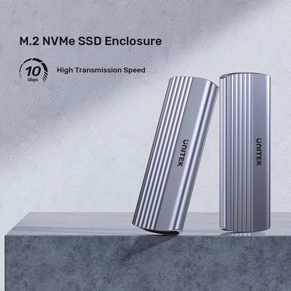Unitek S1241B01 SSD enclosure — M.2 NVMe, USB 3.2 Gen 2 Photo 4