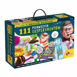 Набор для обучения Liscianigiochi Im A Genius 111 First Experiments — практический научный набор для детей