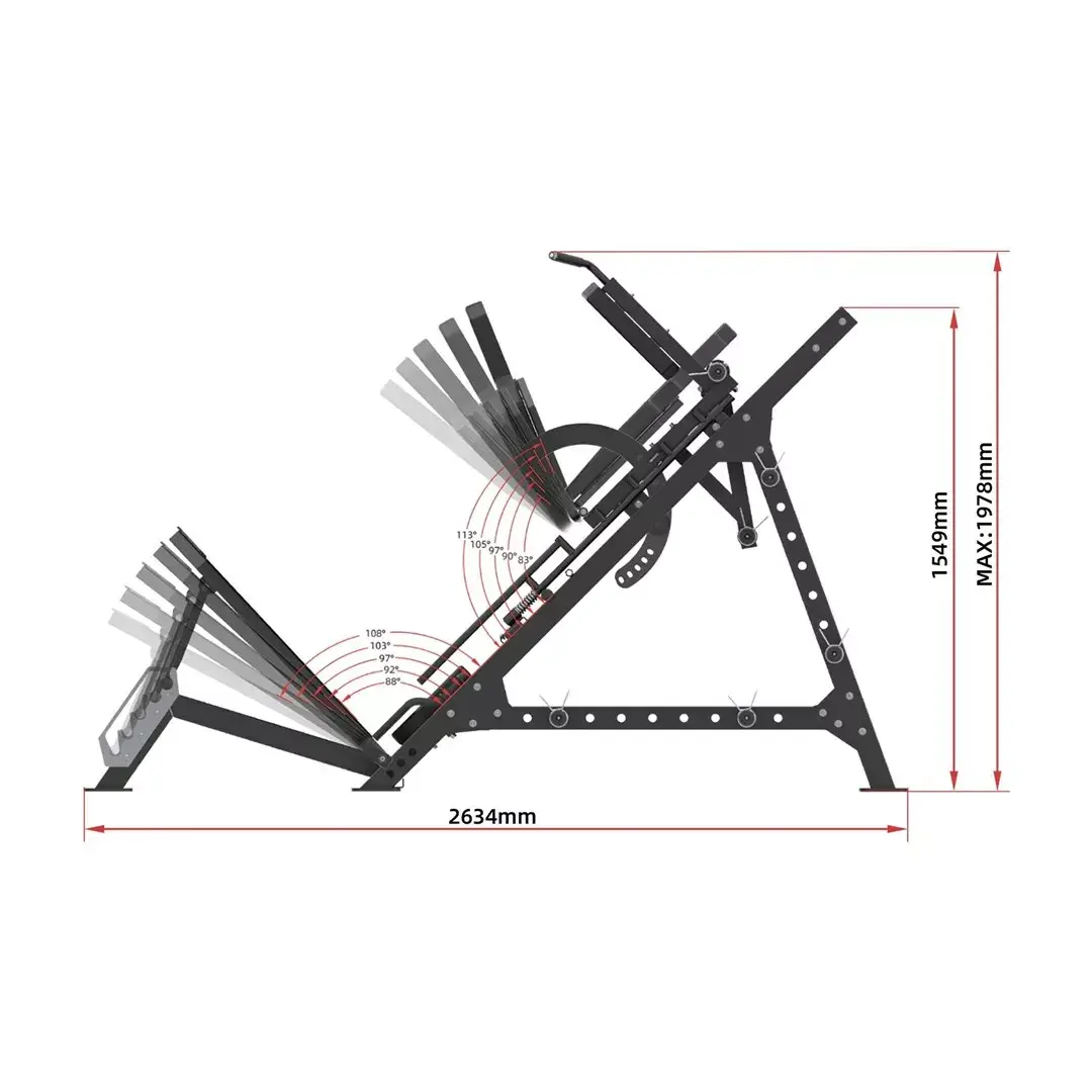 HMS LP3175 leg trainer — semi-commercial Photo 6