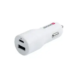 Car charger SKROSS SKCHCA0120WPDCN 20W PD White – USB-C PD car adapter 20W