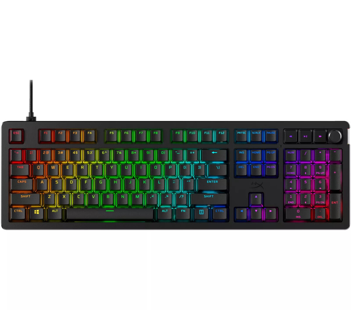 HP HyperX Alloy Rise spēļu tastatūra