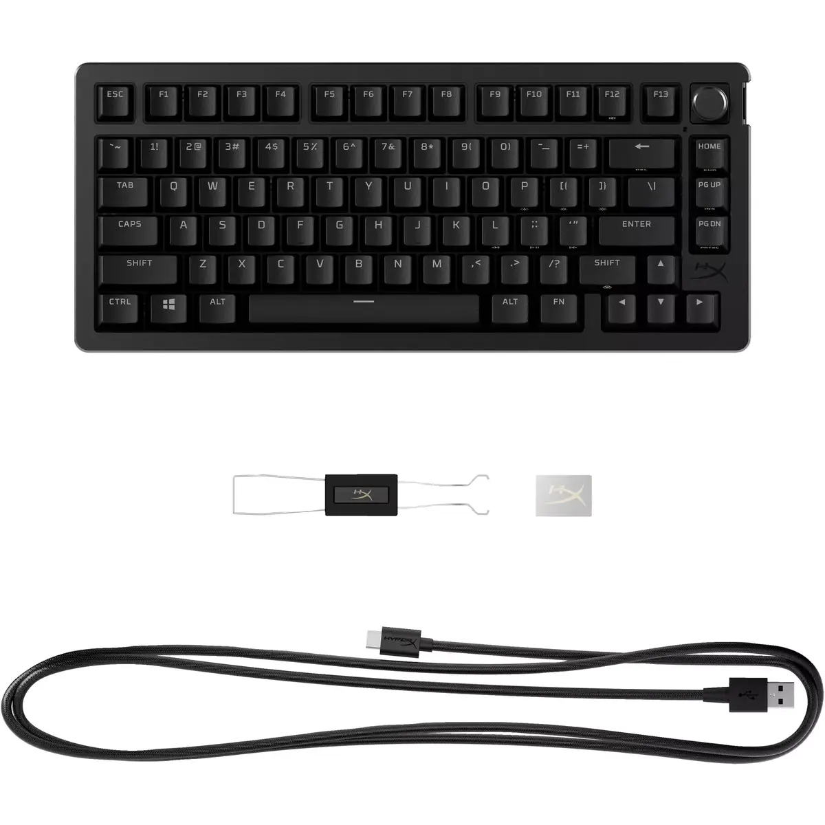 HP HyperX Alloy Rise 75 mehāniskā spēļu tastatūra Photo 2