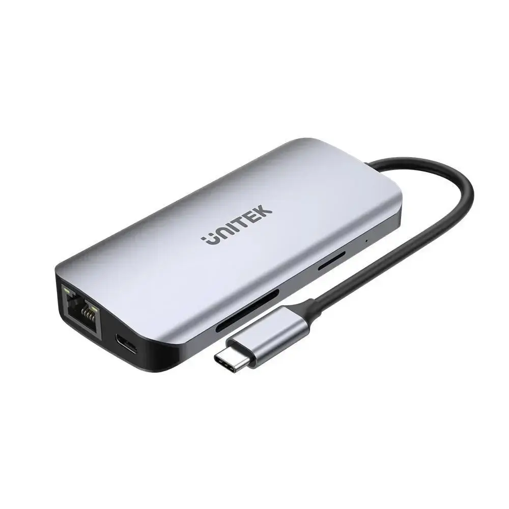 USB-C Hub Unitek D1122A01 2x HDMI 4K 100W Photo 2