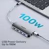 USB-C Hub Unitek D1122A01 2x HDMI 4K 100W Photo 5