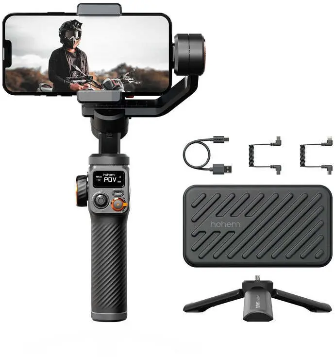 Viedtālruņa kameru stabilizators Hohem iSteady M6 Photo 4