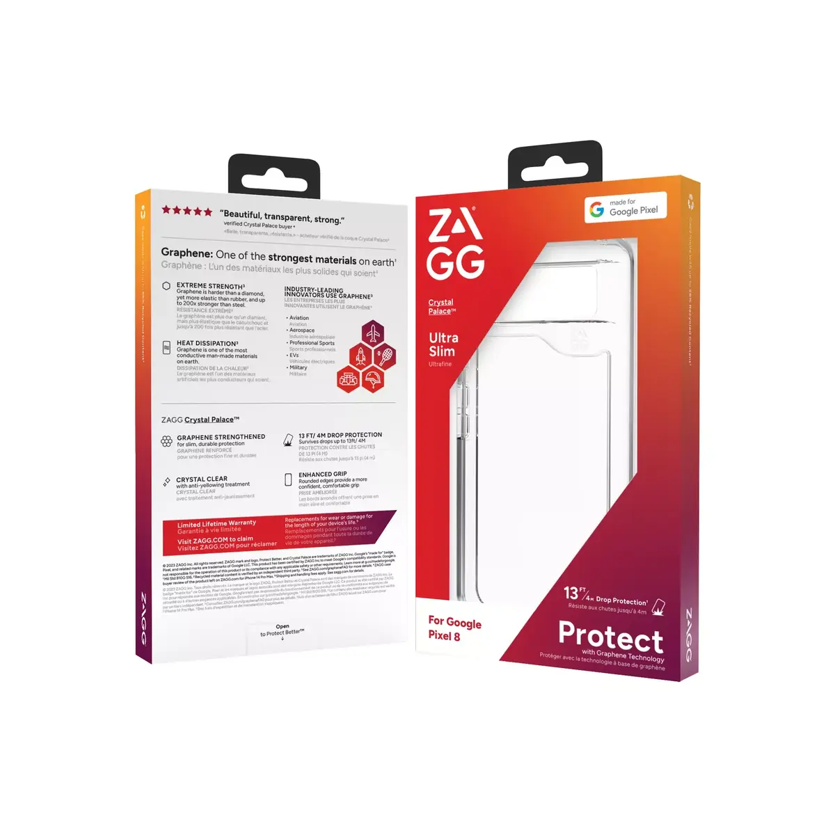 Cover ZAGG Crystal Palace Pixel 8 Photo 6
