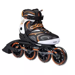 Inline skates nils extreme NA1060S, black-orange, size 41