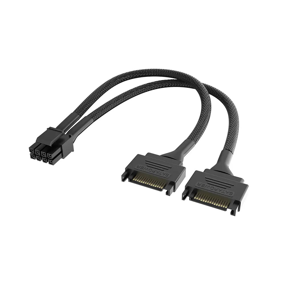 Akasa AK-CBPW33-15 SATA Power uz 4+4-pin