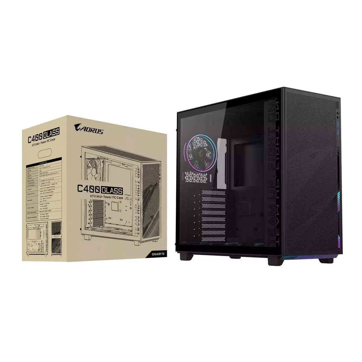 Компьютерный корпус GIGABYTE C400 Photo 9