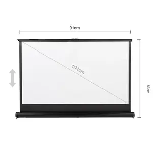 Portable projection screen MACLEAN MC-962 40" 16:9 freestanding matt white