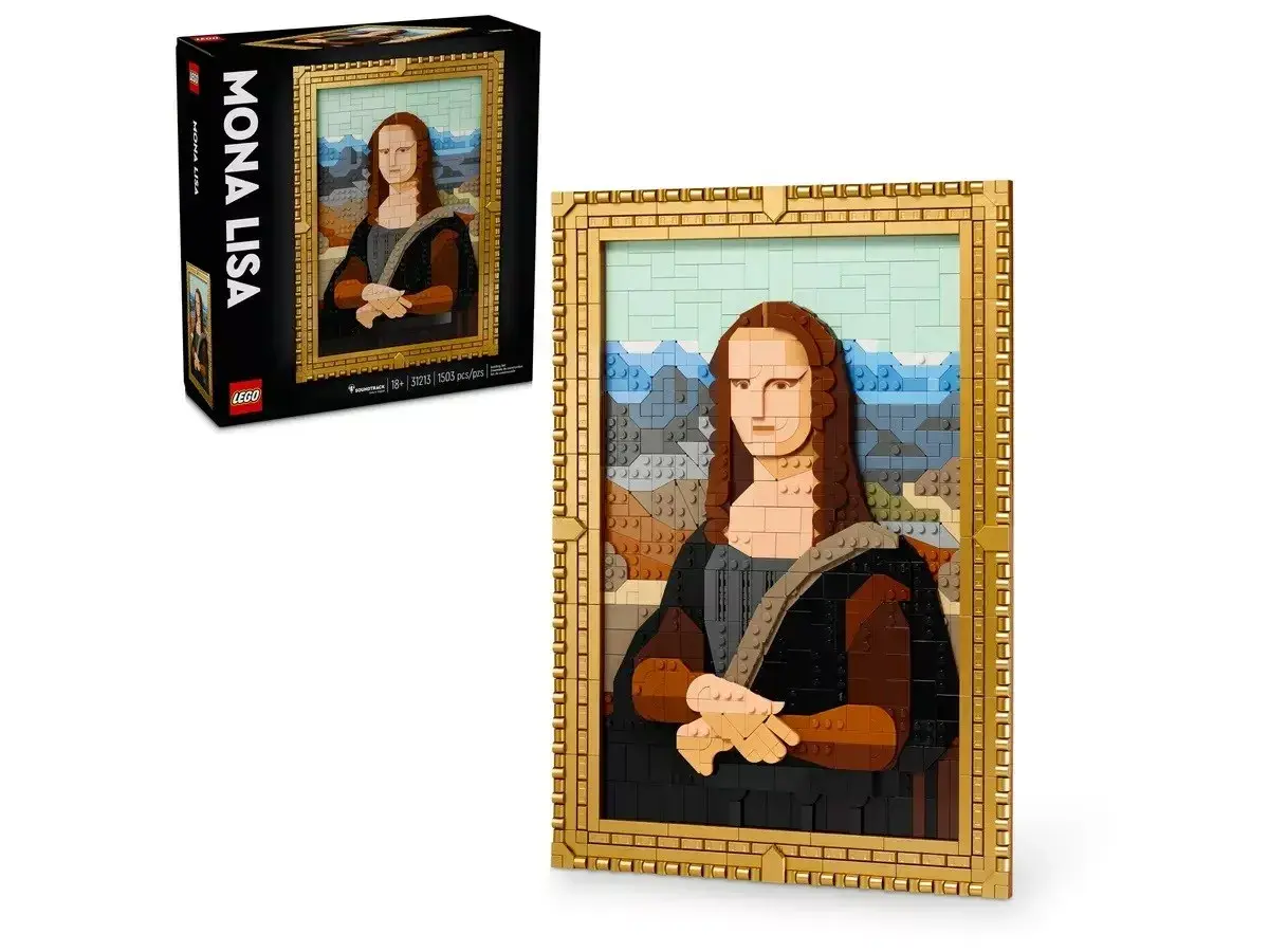 LEGO ART Mona Lisa 31213 — mozaīka 4000 detaļu Photo 2