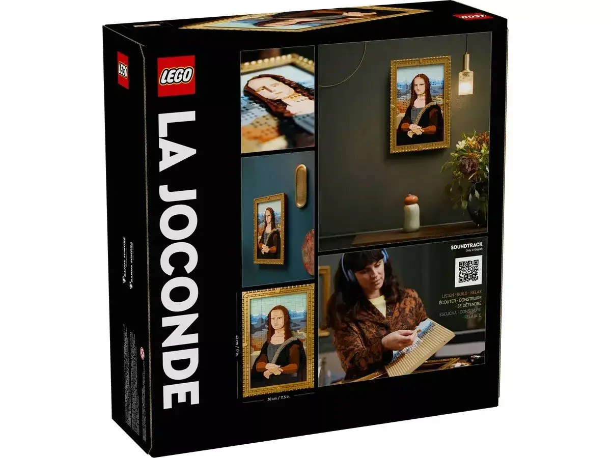 LEGO ART Mona Lisa 31213 — mozaīka 4000 detaļu Photo 3
